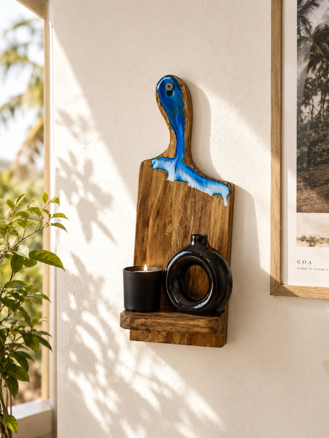 Azure Flow Wall Shelf