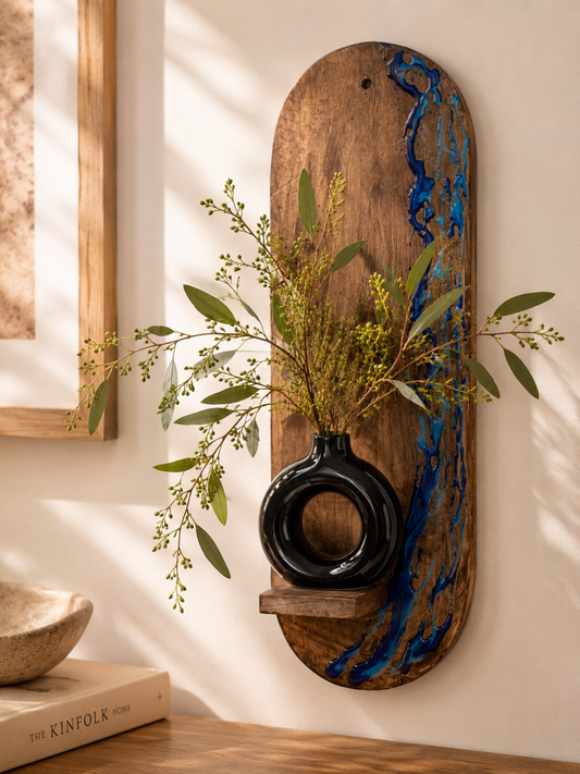 Midnight Halo Vase