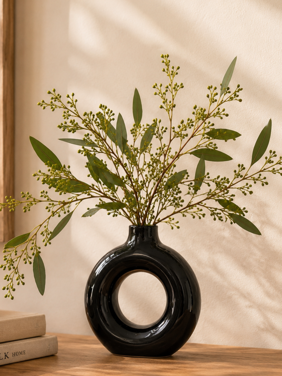 Midnight Halo Vase