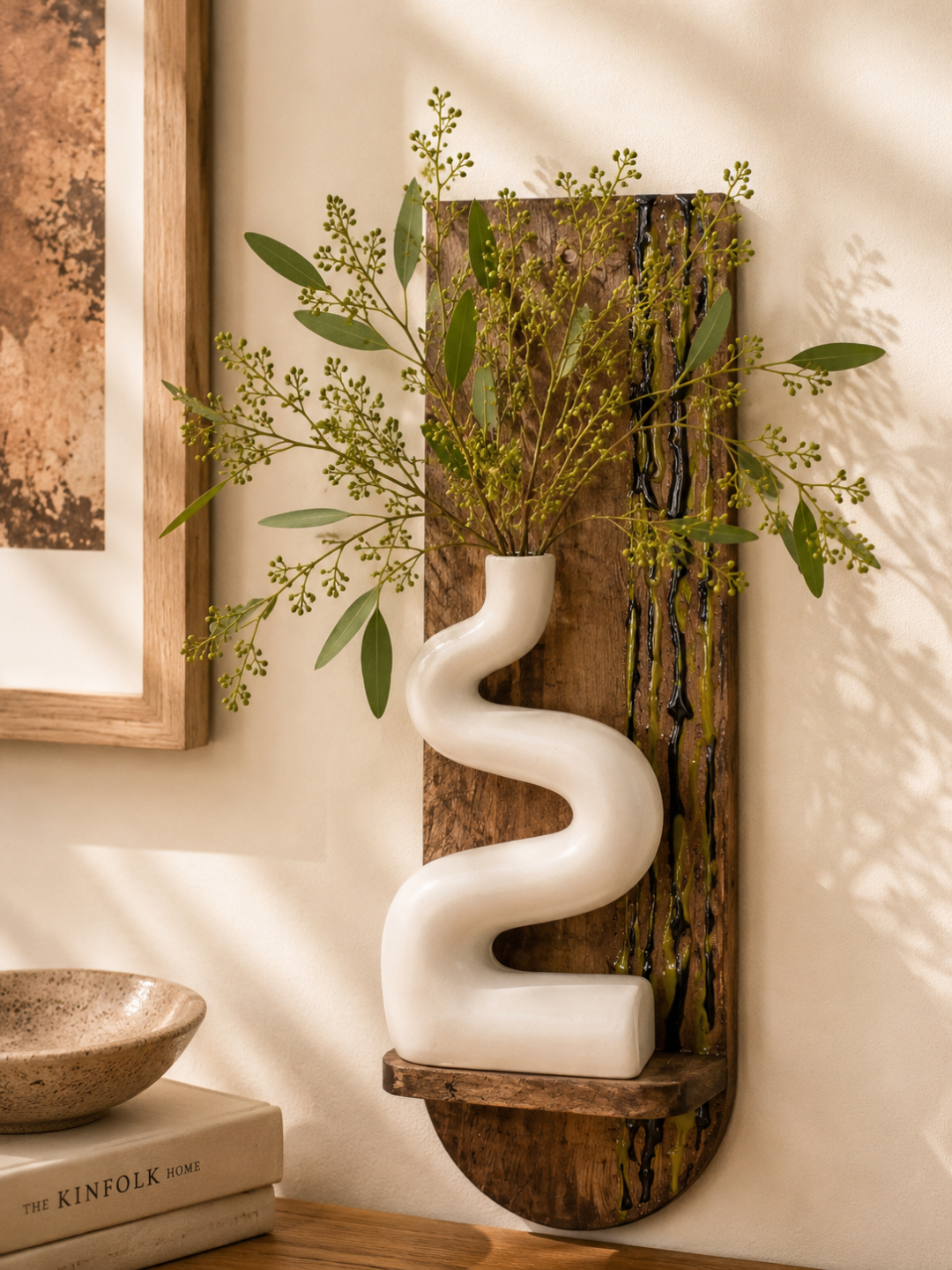 Serpentine Vase