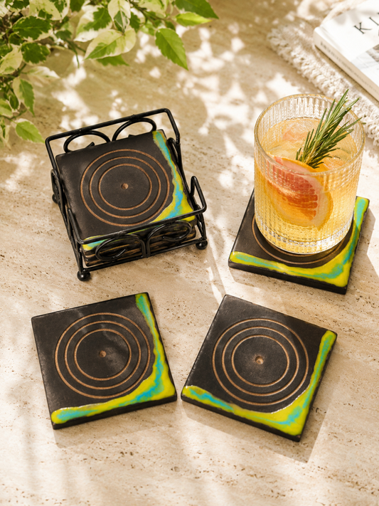 Citrine Coast Coaster Set