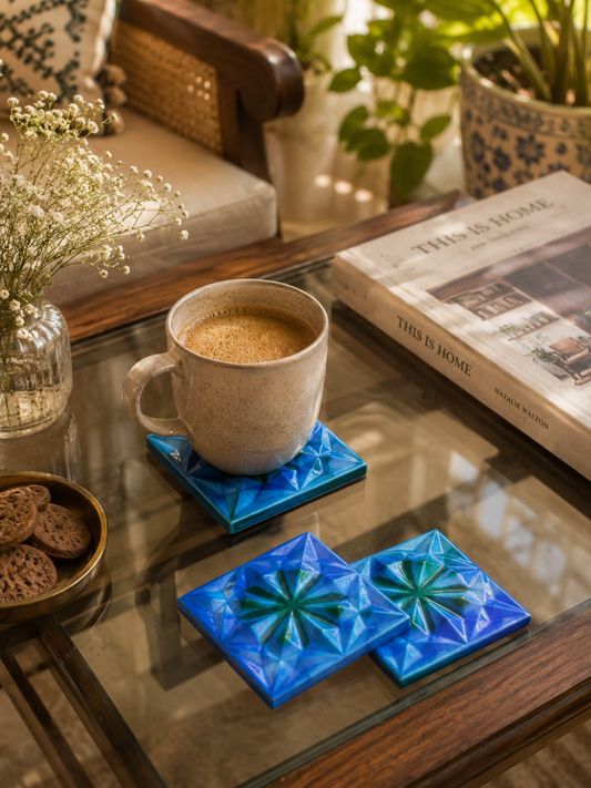 Ocean Prism Coaster Set (Set of 4)