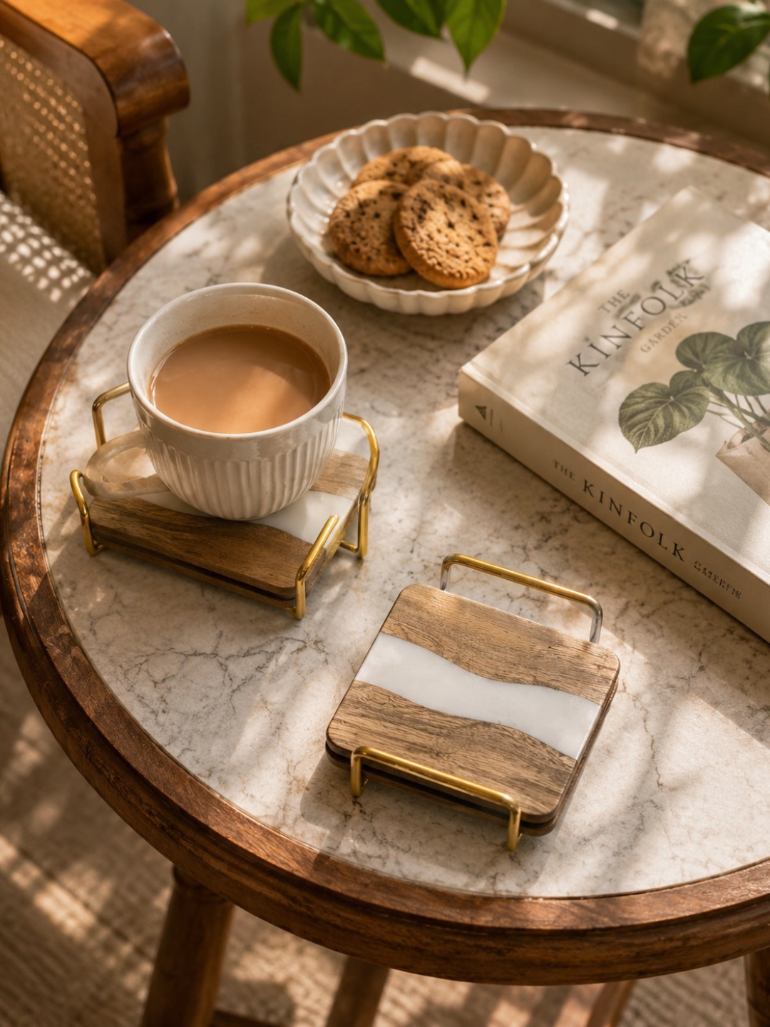 Ivory Tide Coaster Set (Set of 4)