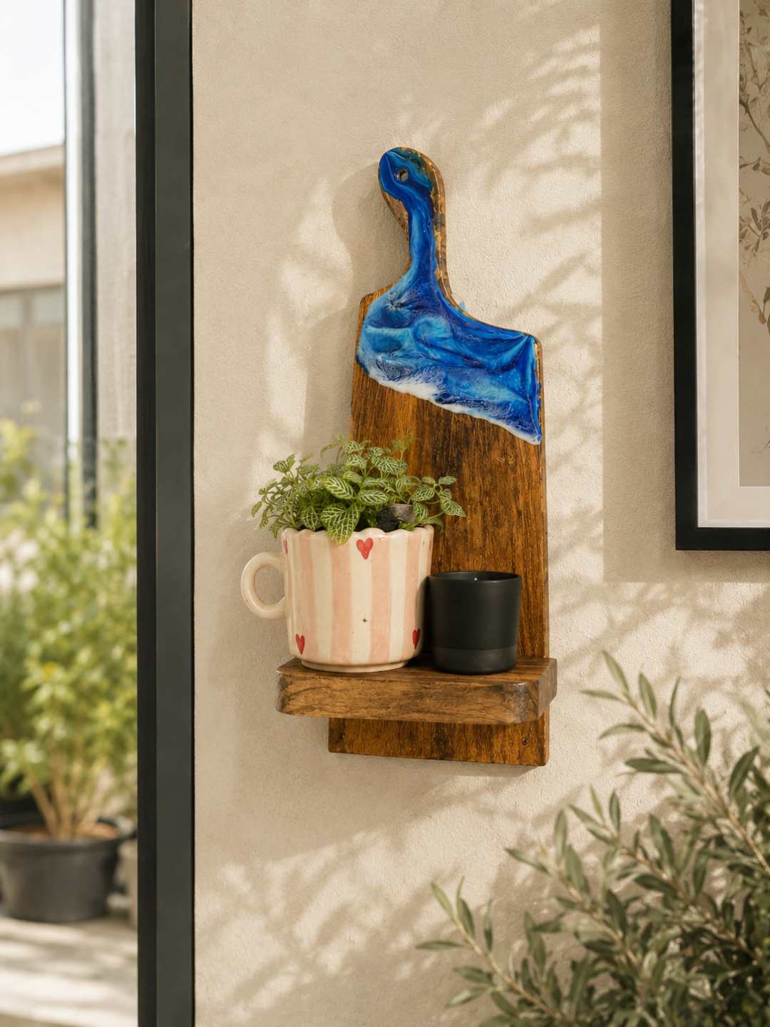 Azure Flow Wall Shelf