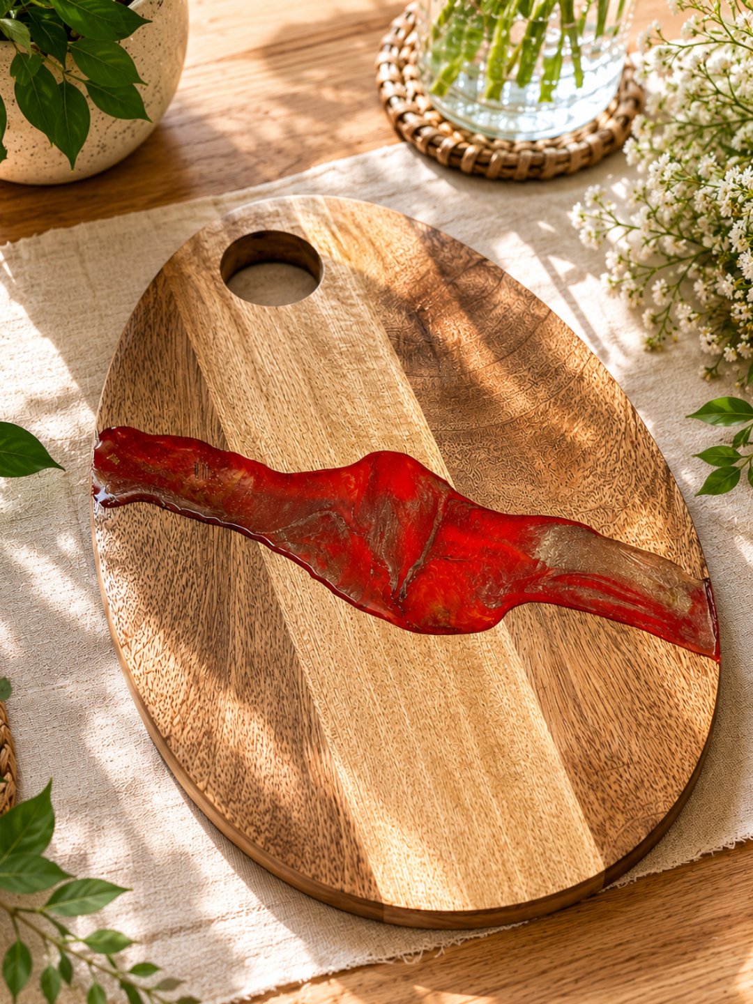 Crimson Flow Serving Board