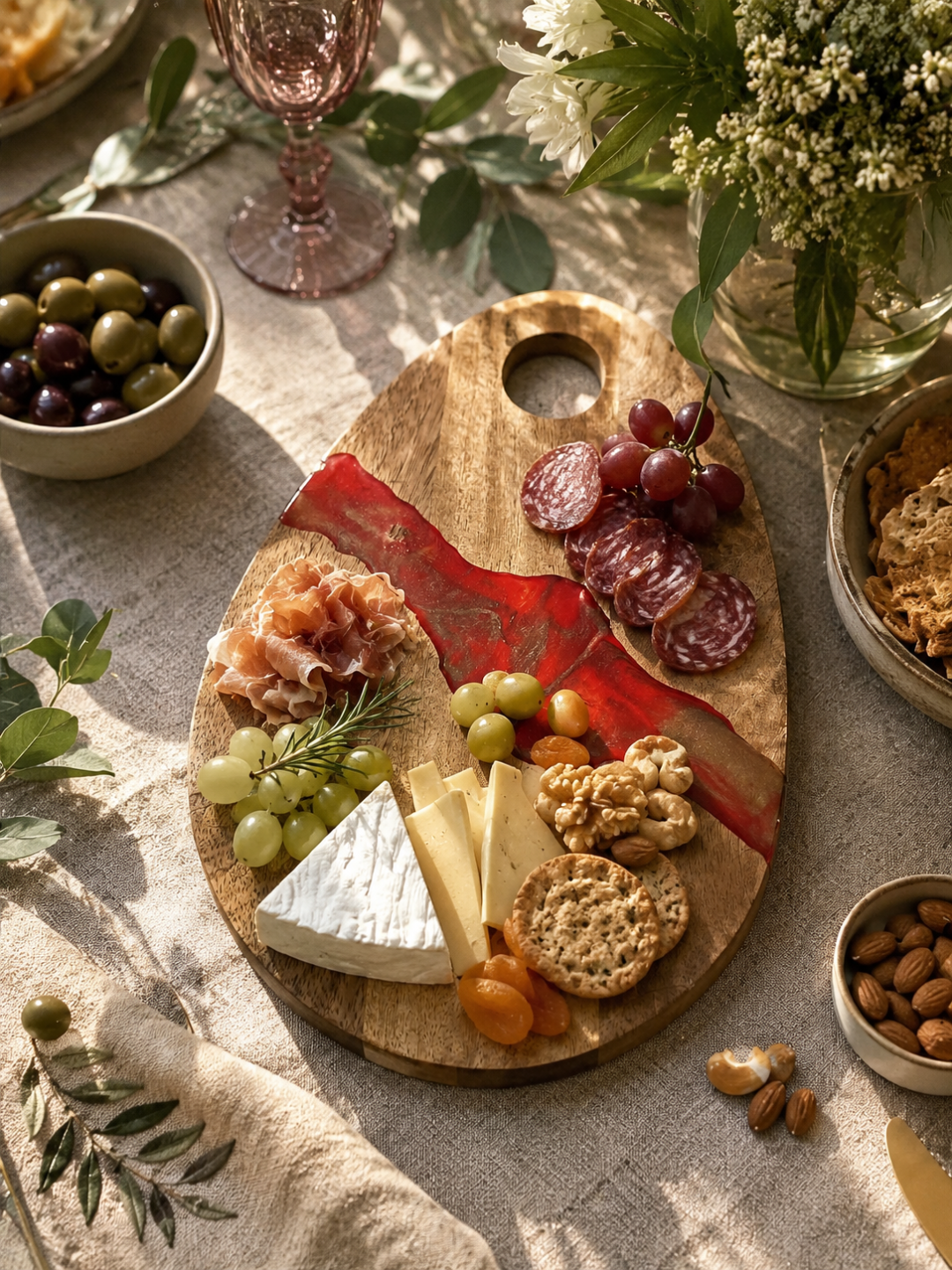 Crimson Flow Serving Board