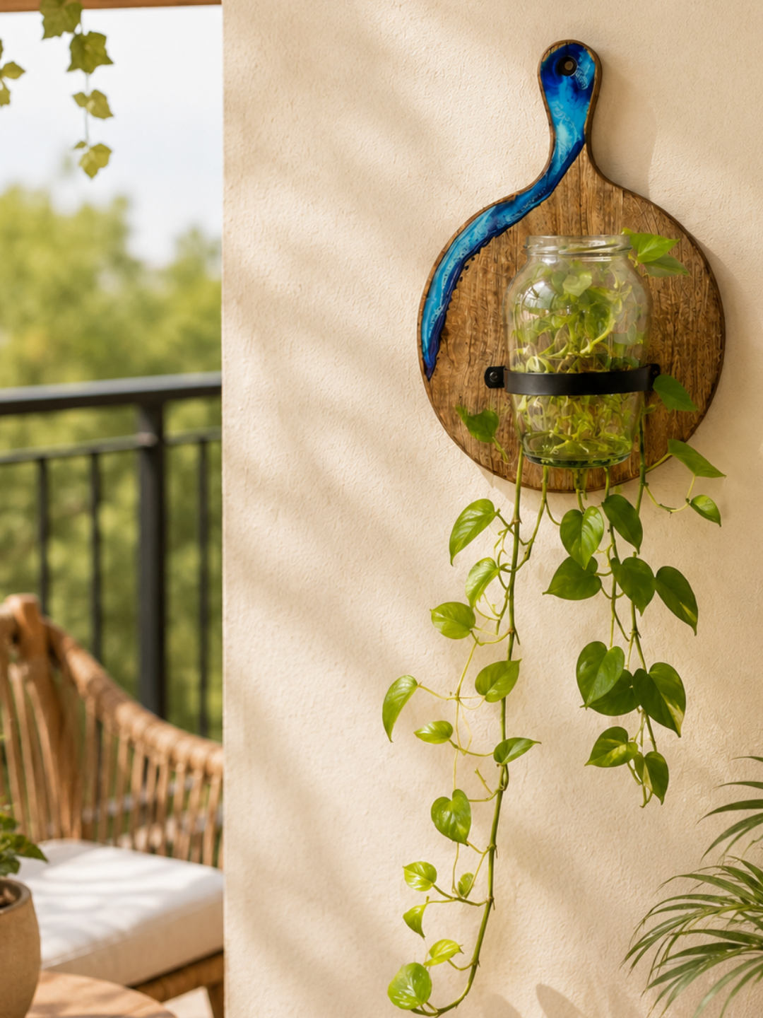 River Drop Wall Planter
