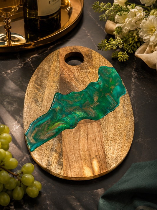Emerald Tide Charcuterie Board