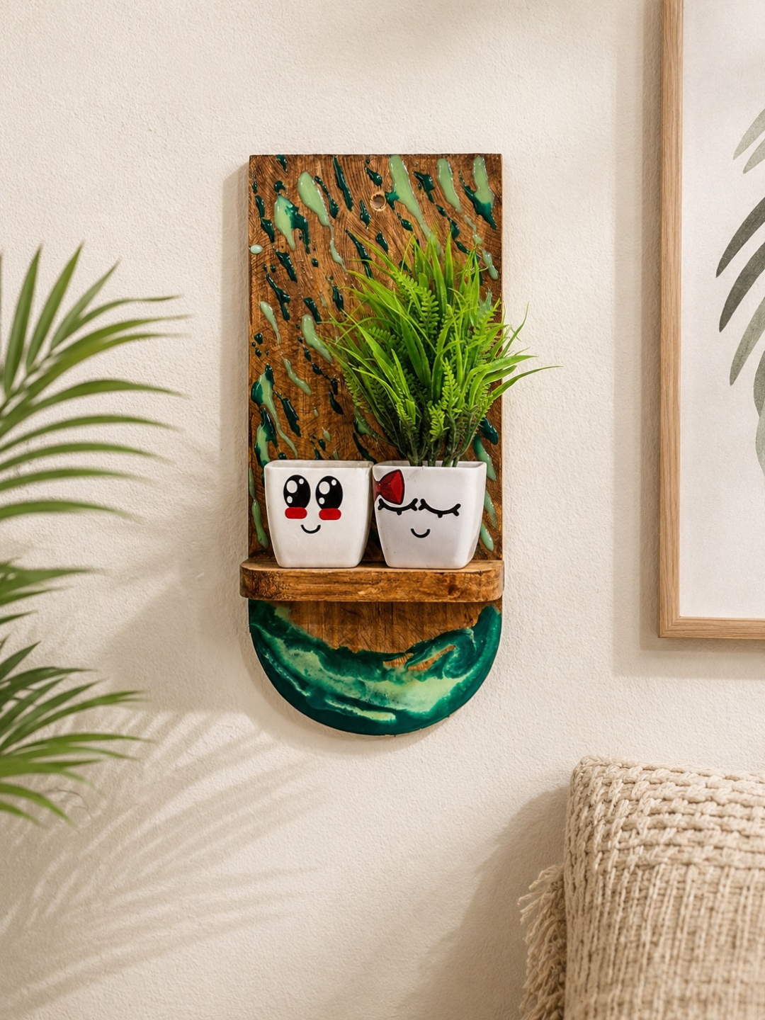 Verdant Flow Wall Shelf