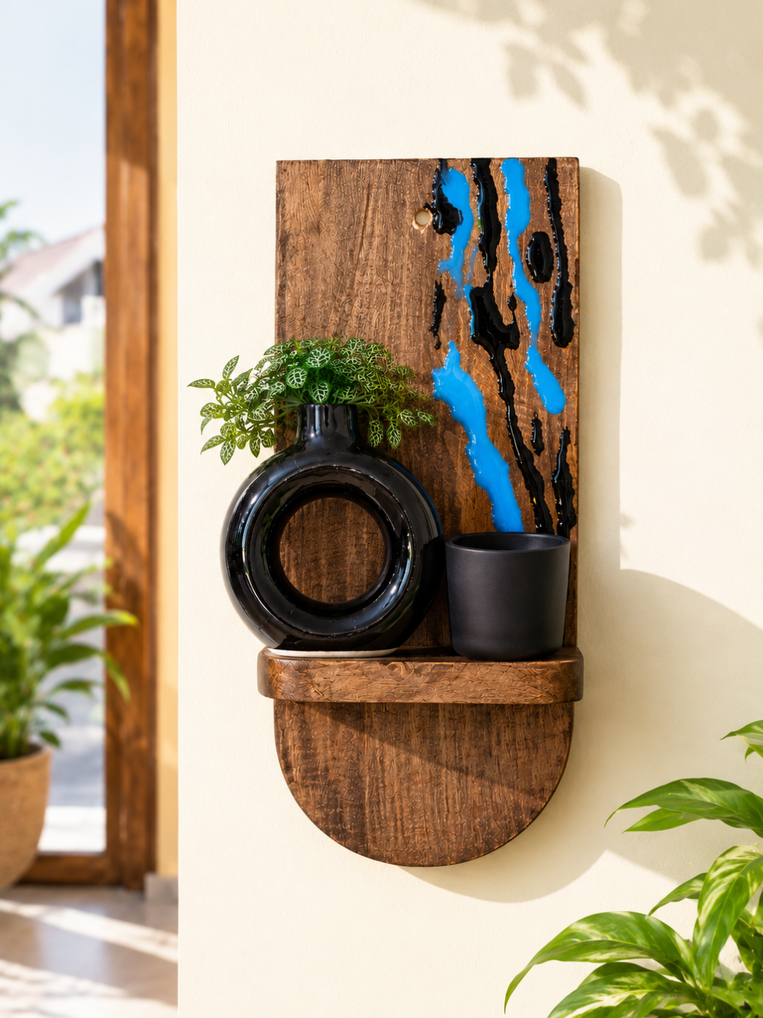 Midnight Tide Wall Shelf